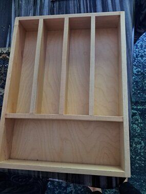 NEW* Solid Wooden Draw System With Inserts kitchen organization